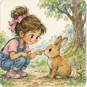 Hand-drawn picture-book adventure scene representing a real family outing turned into a story